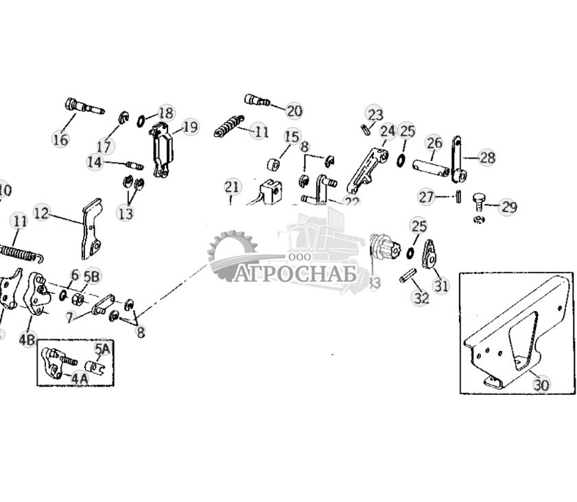 Rockshaft Control Linkage 